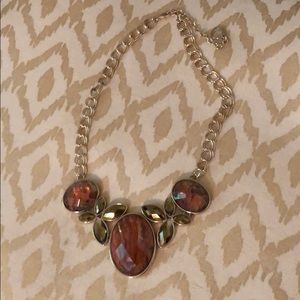 Bronze and gold necklace